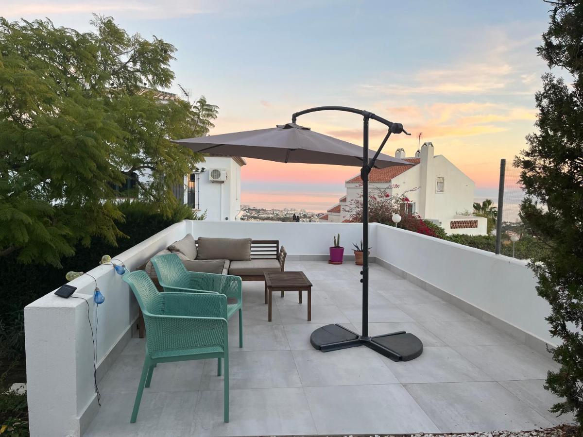 A Terrace With Sea View, 2 Bedrooms Apartment In Benalmádena Εξωτερικό φωτογραφία