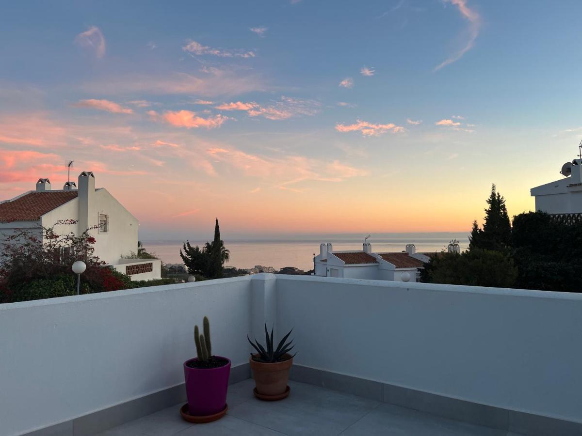 A Terrace With Sea View, 2 Bedrooms Apartment In Benalmádena Εξωτερικό φωτογραφία