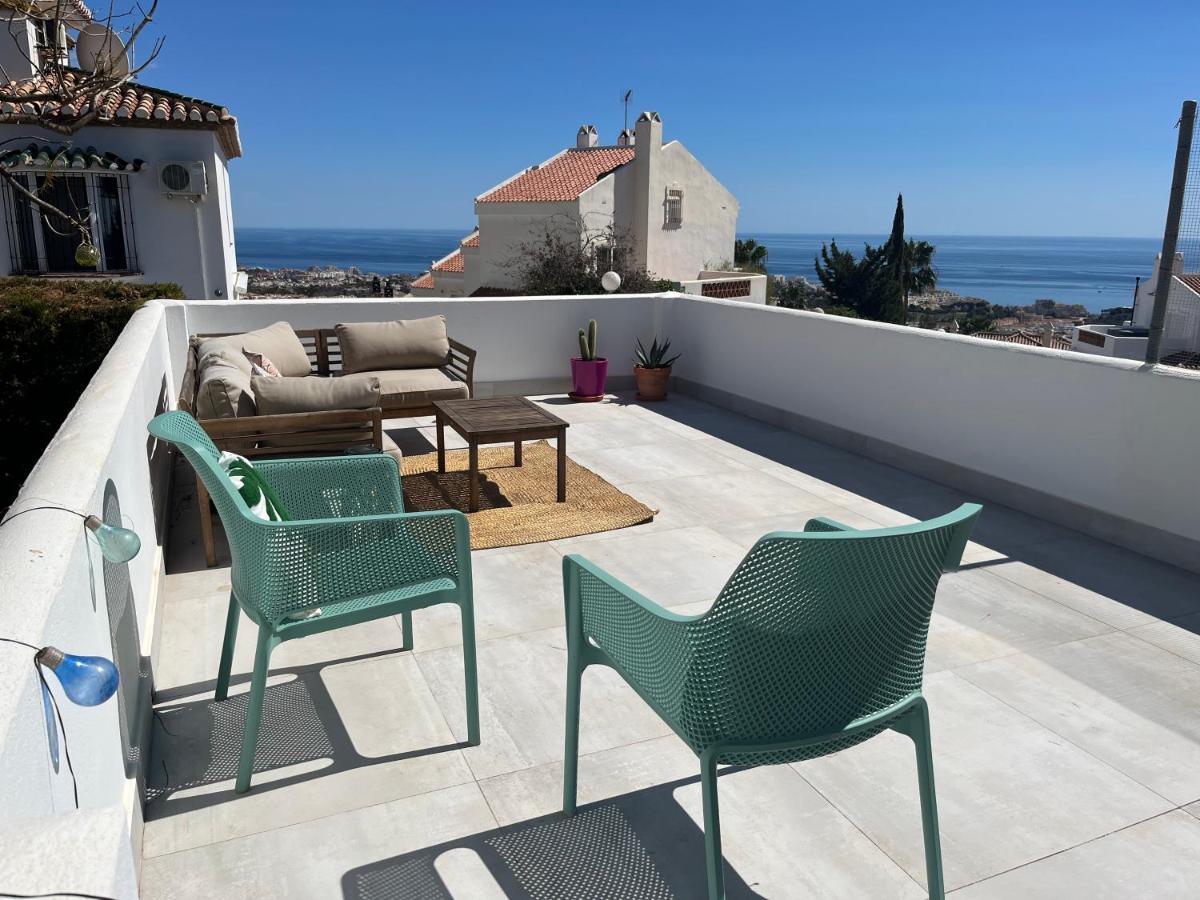 A Terrace With Sea View, 2 Bedrooms Apartment In Benalmádena Εξωτερικό φωτογραφία